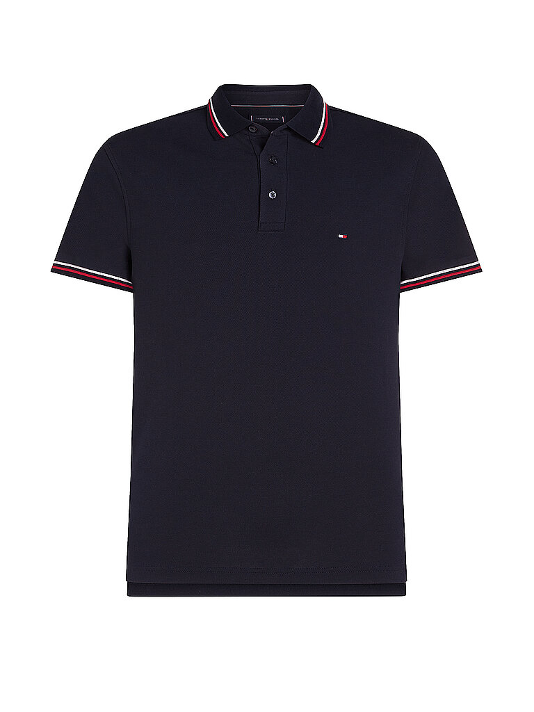 Tommy Hilfiger Polo à Manches Courtes Tipped Slim Fit Desert Sky M Homme 2